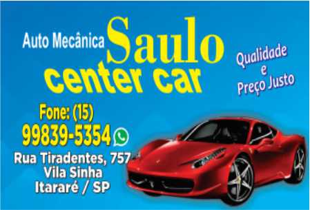 SAULO CENTER CAR AUTO MECÂNICA
