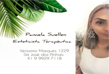 Pamela Suellen Esteticista Terapeutica