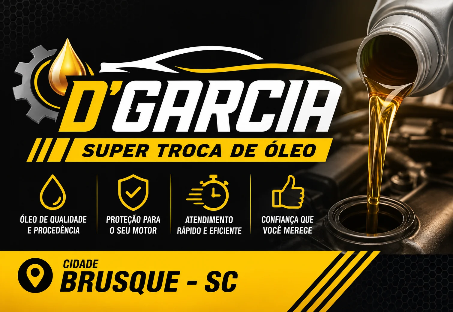 D'GARCIA SUPER TROCA DE ÓLEO