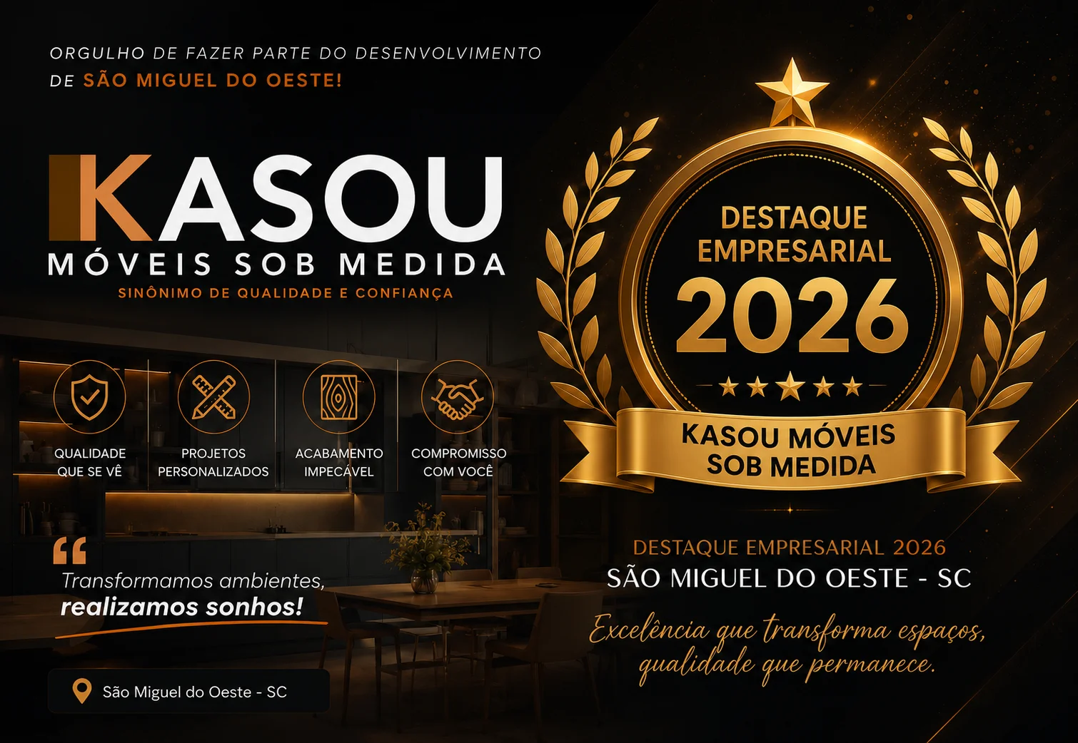 KASOU MÓVEIS SOB MEDIDA