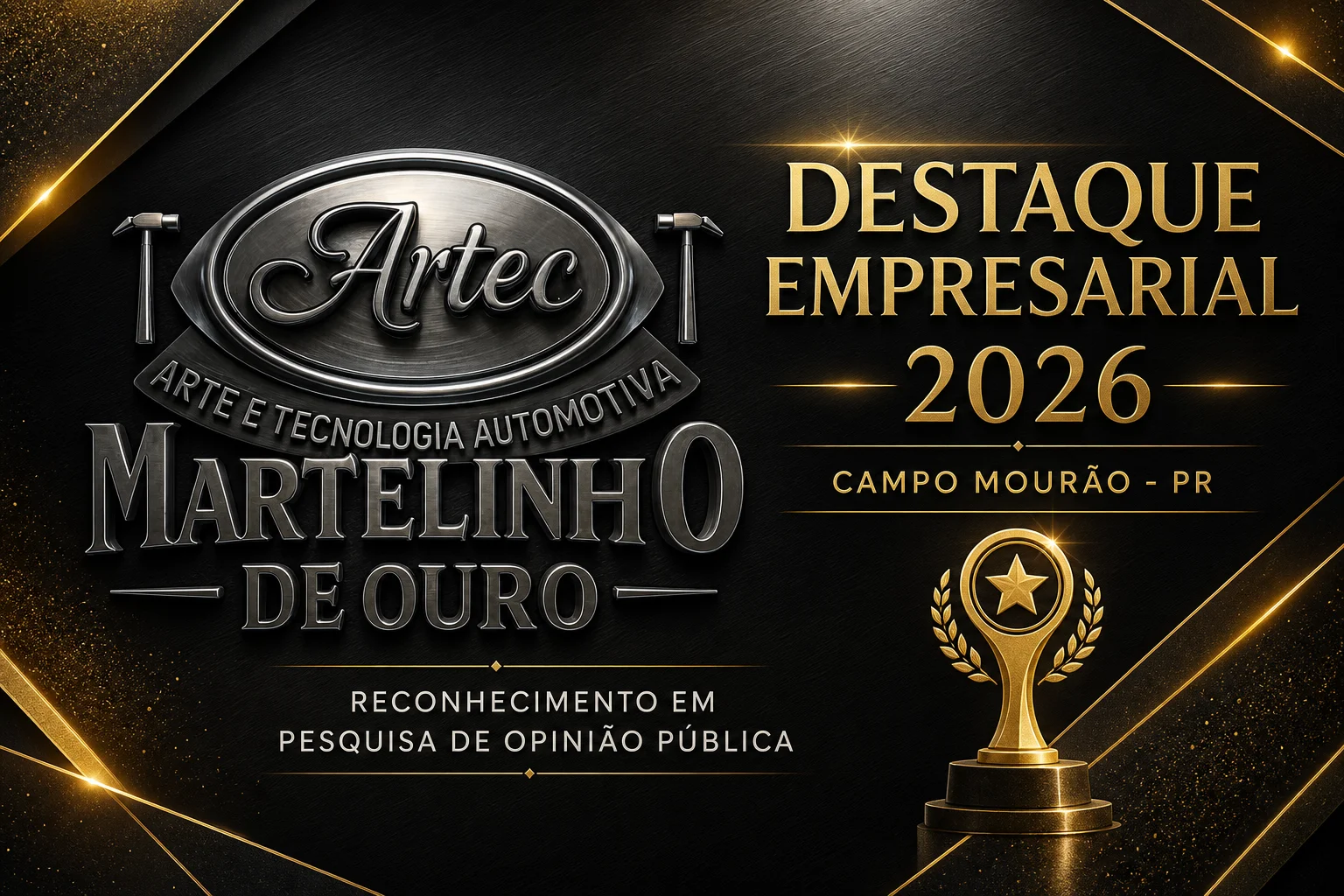 ARTEC MARTELINHO DE OURO