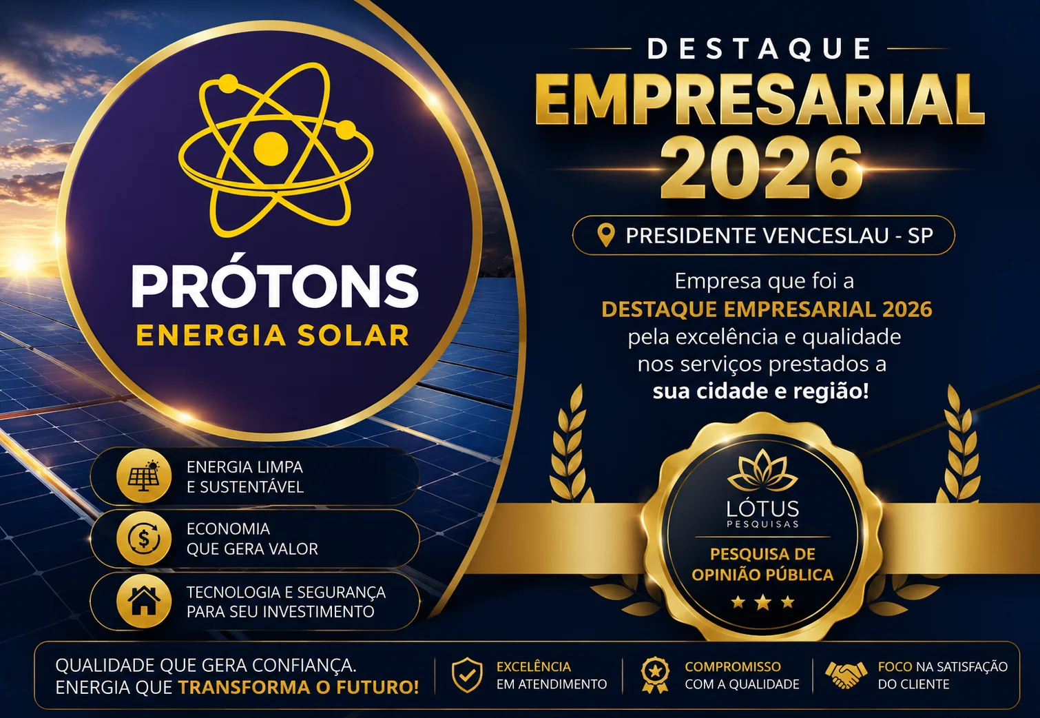 PROTÓNS ENERGIA SOLAR