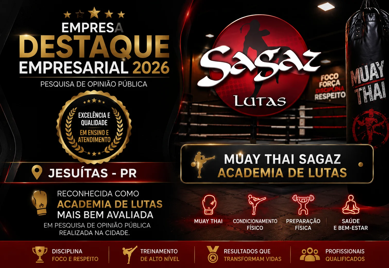 MUAY THAI SAGAZ JESUÍTAS
