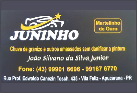 JUNINHO MARTELINHO DE OURO