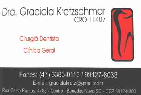 Dra. Graciele Kretzschmar Cirurgiã Dentista